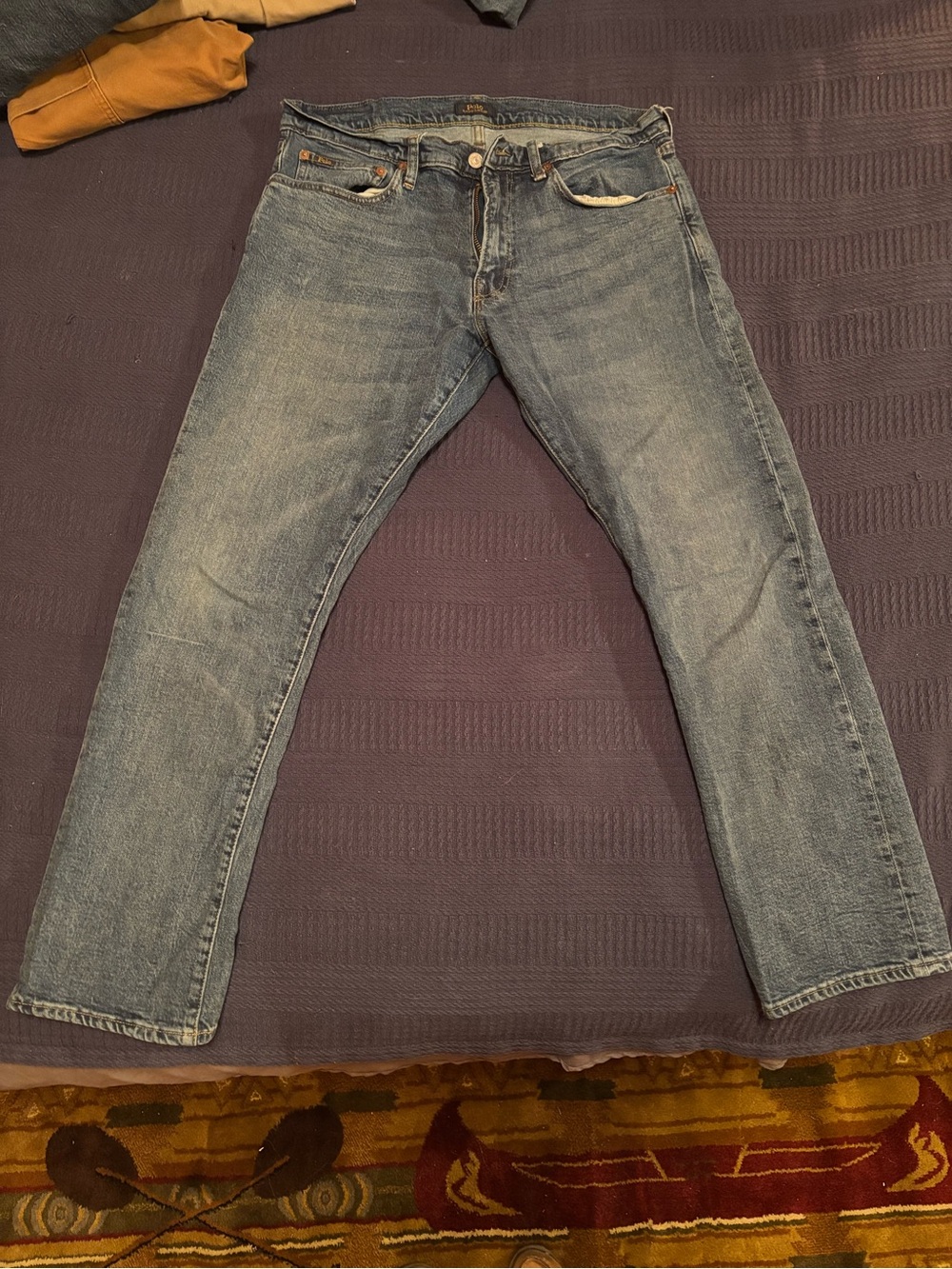 Ralph Lauren Men's Varick Slim Straight Jeans